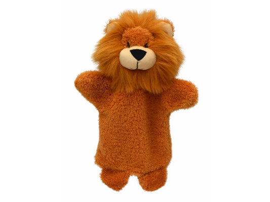 handpop lieve leeuw - marionette à main cher lion