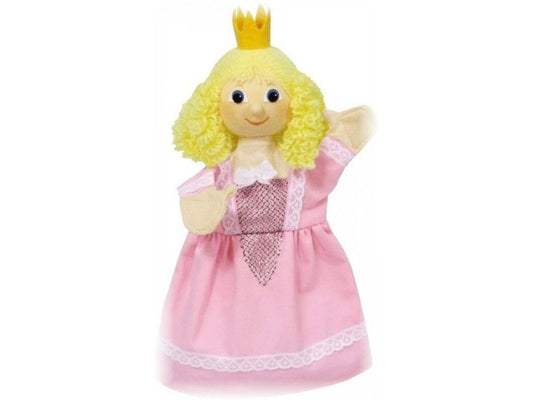 handpop prinses Regina roze kleedje