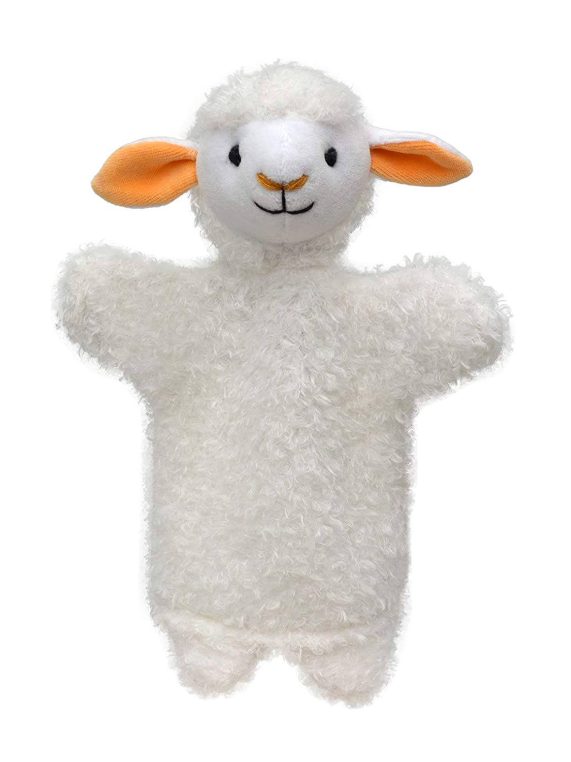 handpop knuffel schaap - marionette doudou mouton