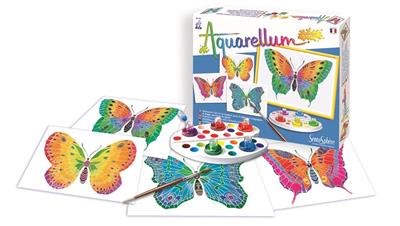 aquarellum junior vlinders  - aquarellum junior papillons