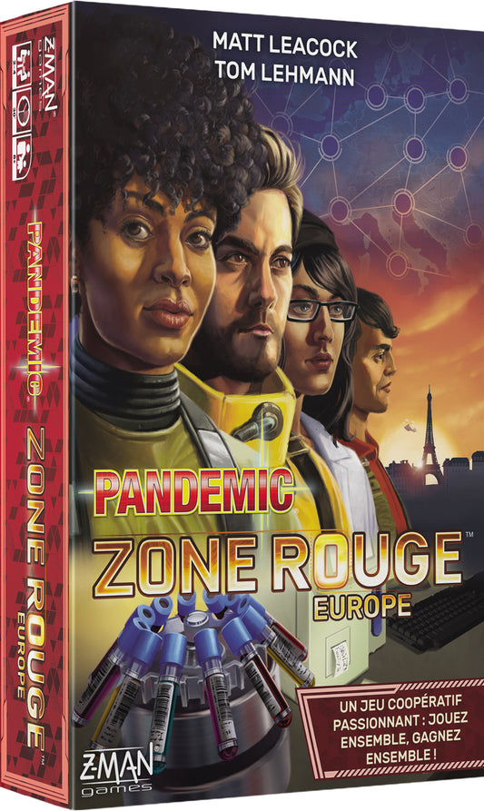 Zone rouge pandémique europe - FRA