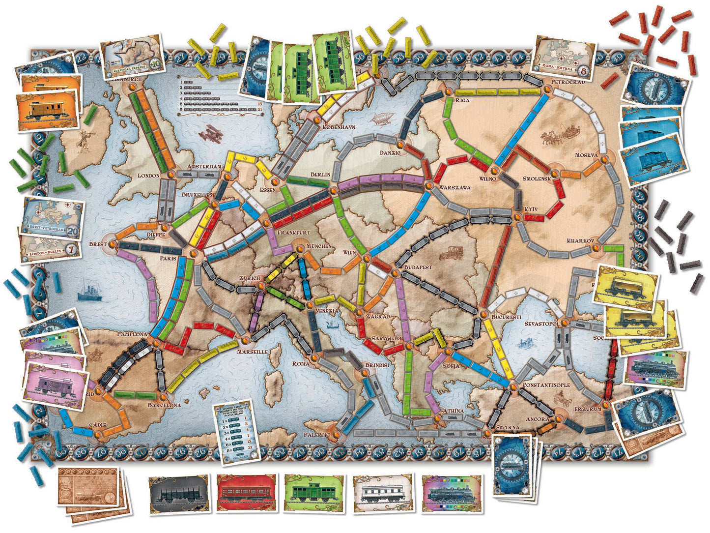 Ticket to ride Europa NED