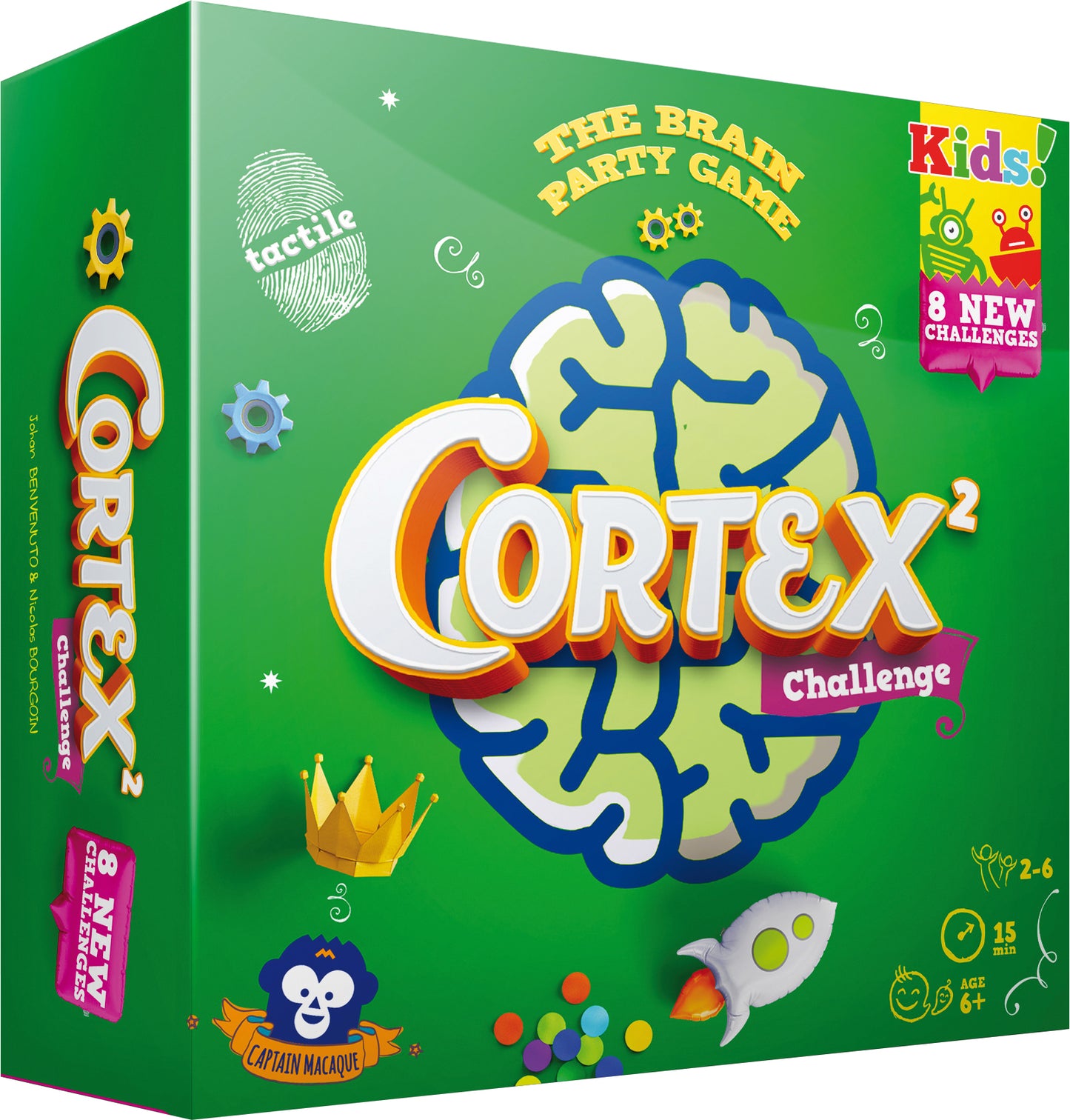 cortex challenge kids 2 groen/ vert NED/FRA/DEU/ENG