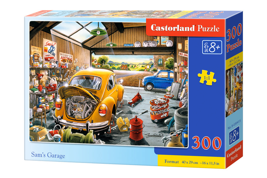 puzzle Le garage de Sam 300pc