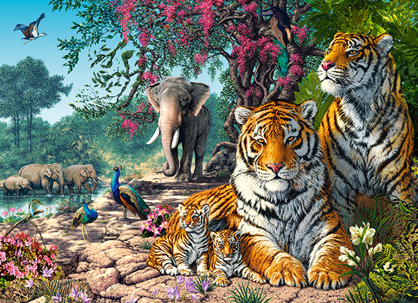puzzel tiger sanctuary 300pc