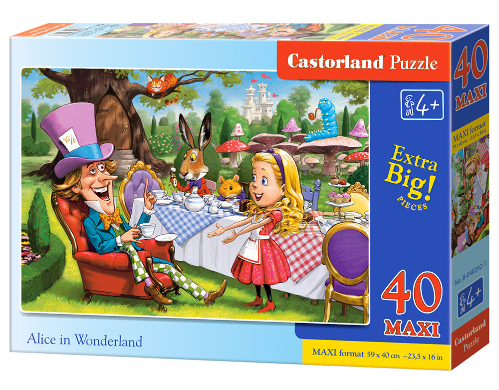 puzzel alice in wonderland MAXI 40pc