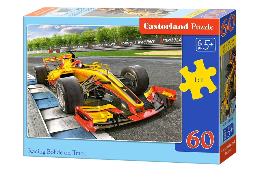 puzzel racing bolide on track 60pc