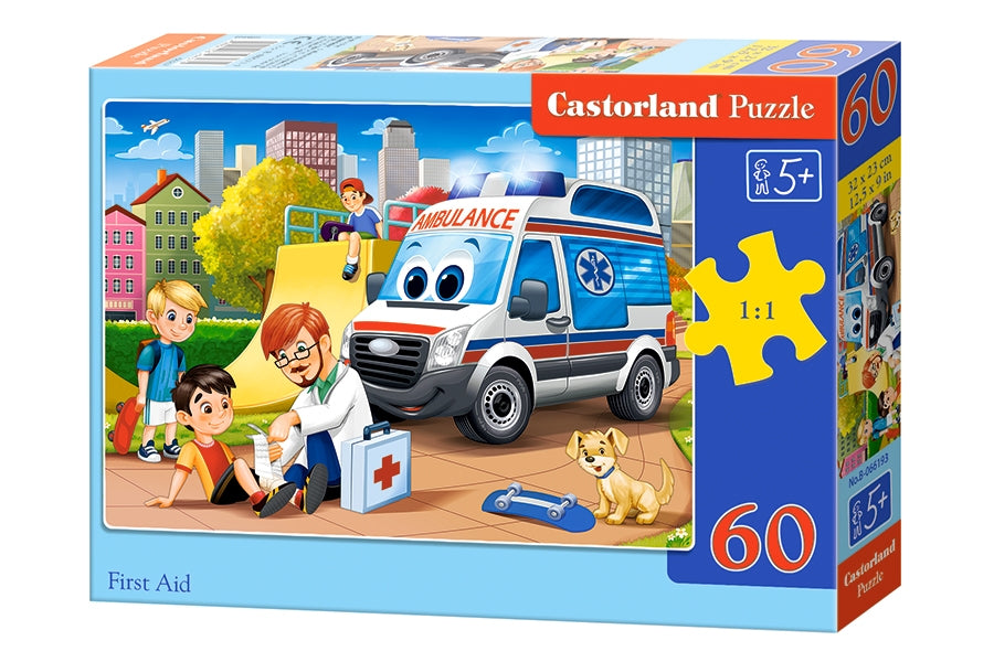 puzzel first aid 60pc
