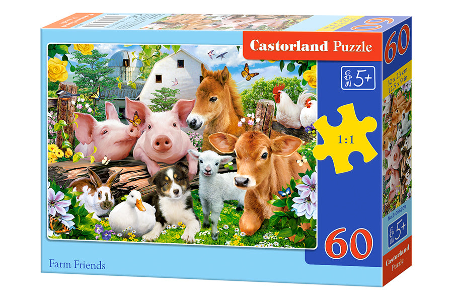 puzzel farm friends 60pc