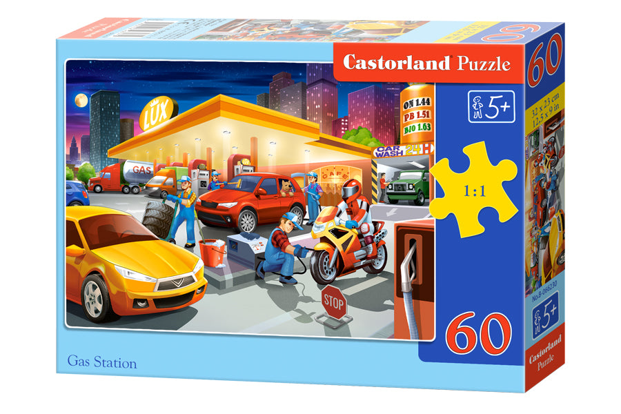 puzzel gas station 60pc