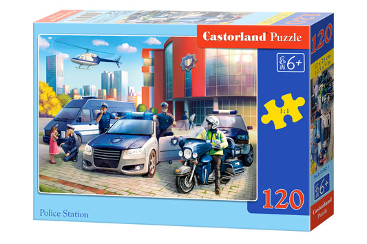 puzzel police station 120pc