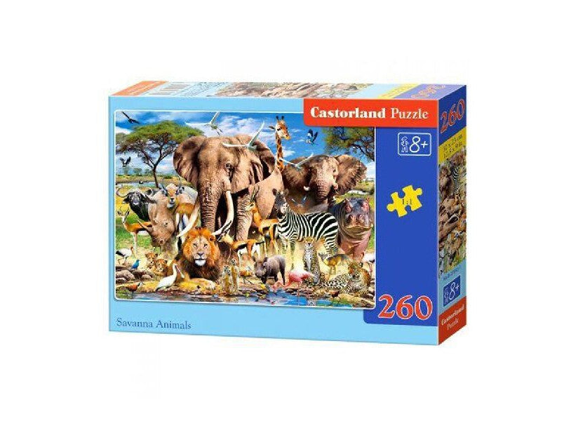 puzzel savanna animals 260pc