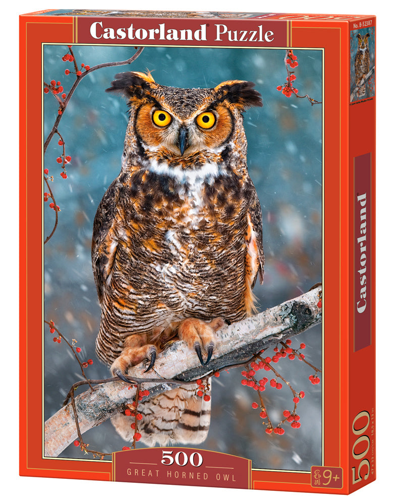 Puzzel Horned owl 500pc