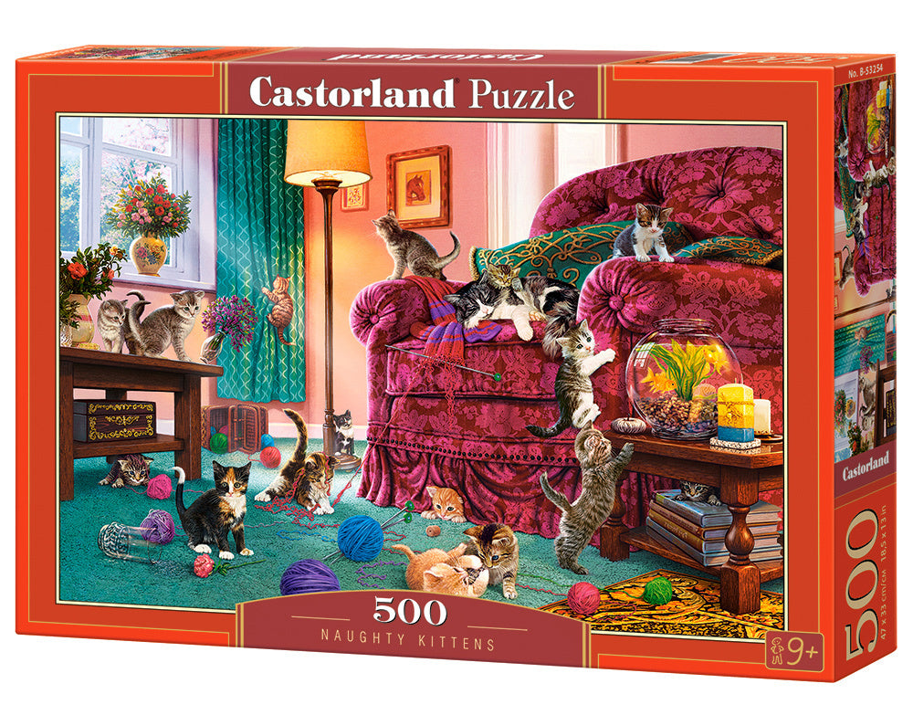 puzzle chatons coquins 500pc