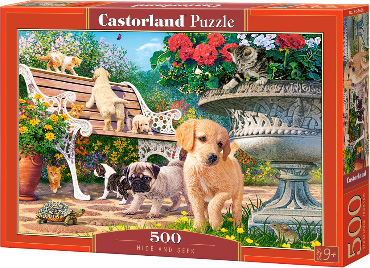puzzel hide and seek 500pc
