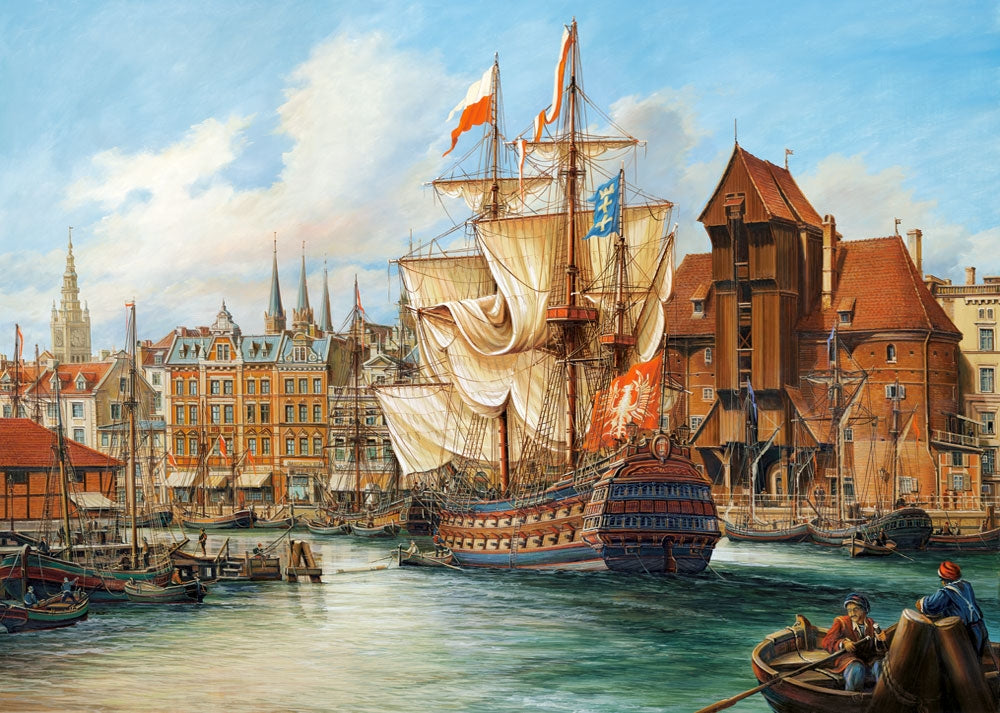 puzzel The old Gdansk 1000pc