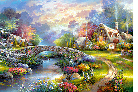 puzzel springtime glory 1000pc