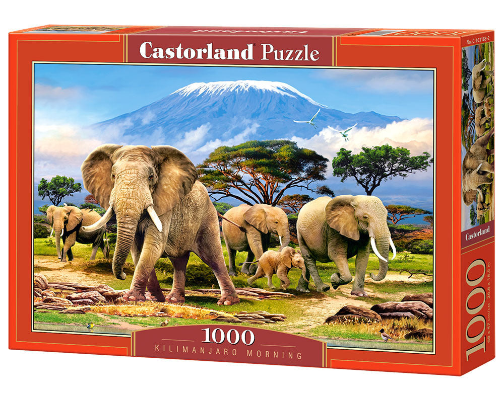 puzzle Kilimandjaro matin 1000pc