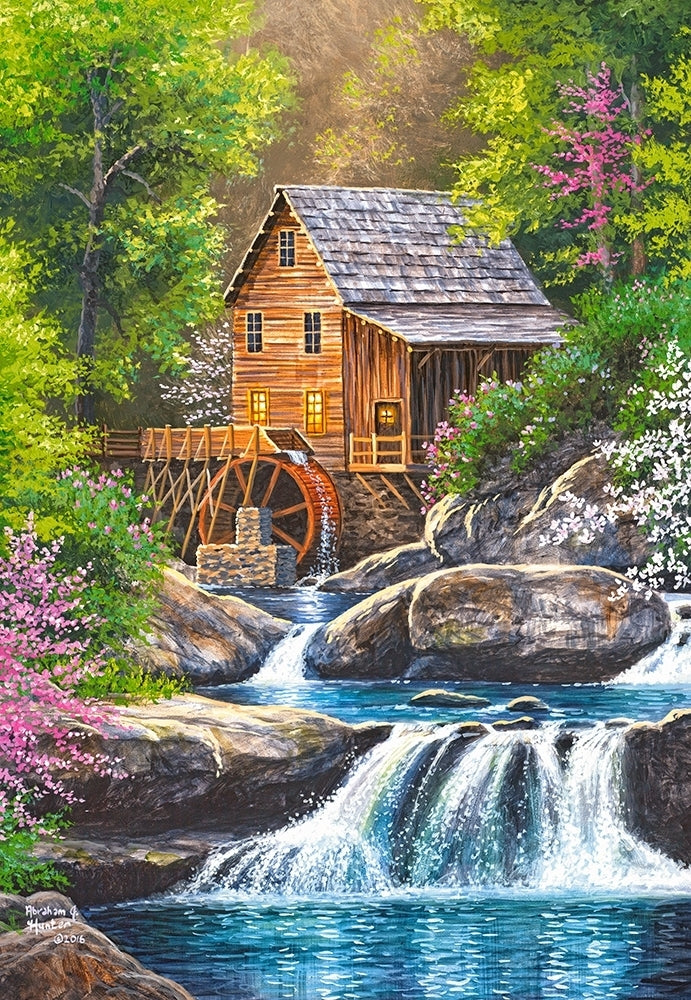 Puzzel spring mill 1000pc