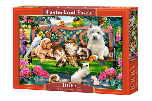 Puzzel pets in the park 1000pc