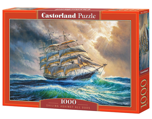 puzzel Sailing against all odds 1000pc