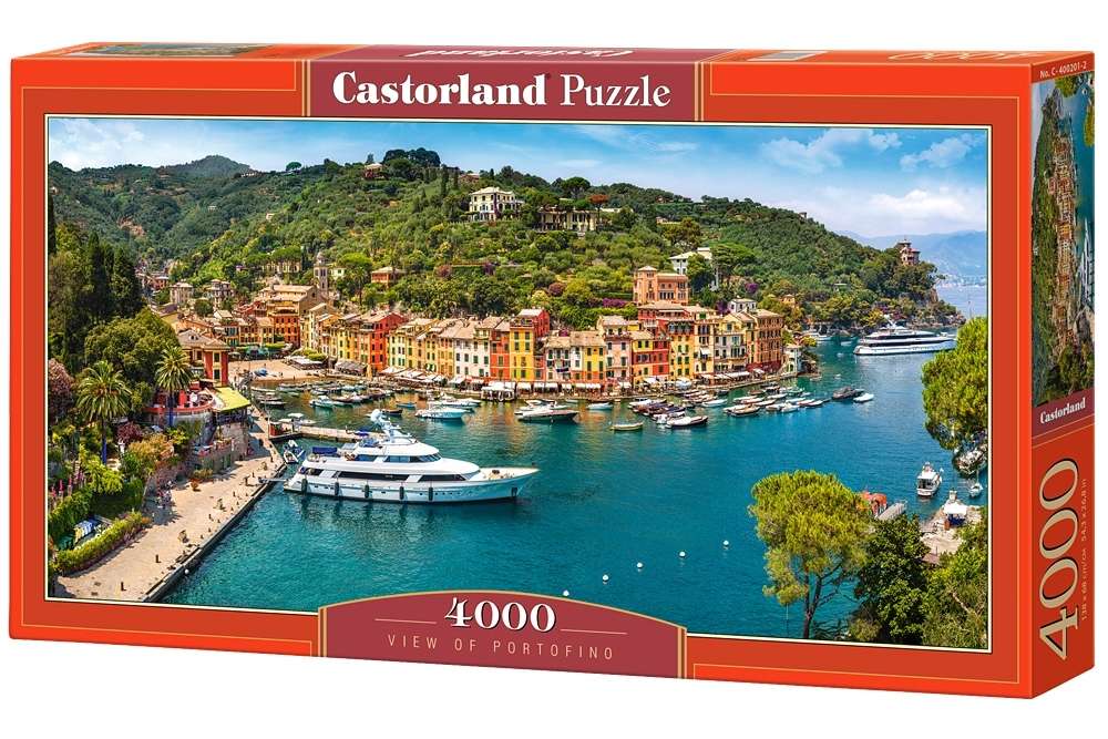 puzzel view of portofino 4000pc