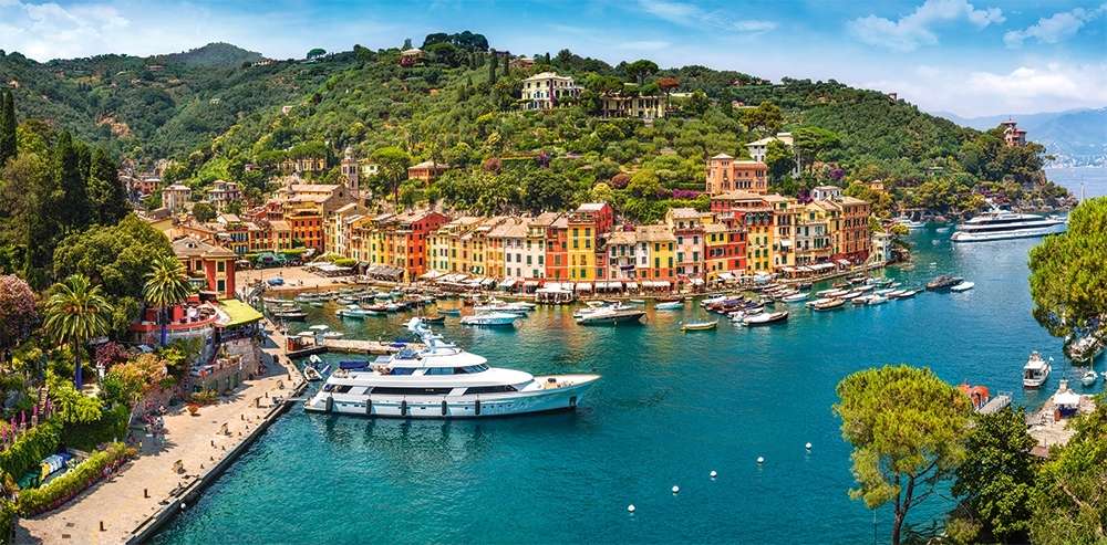 puzzel view of portofino 4000pc