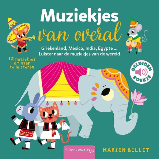 geluidenboekje muziekjes van overal NED
