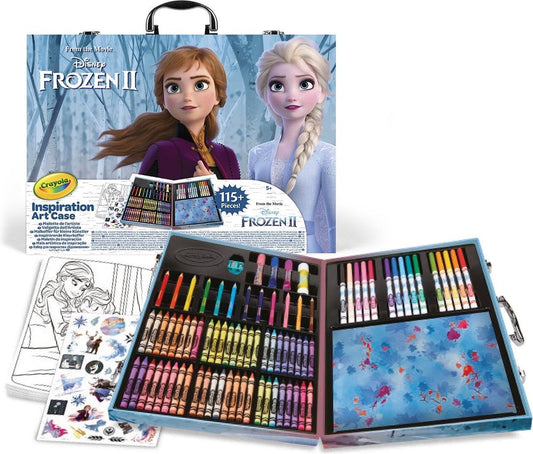 Kleuren koffer inspiratie - Crayola Frozen II - coffret d'inspiration colorage