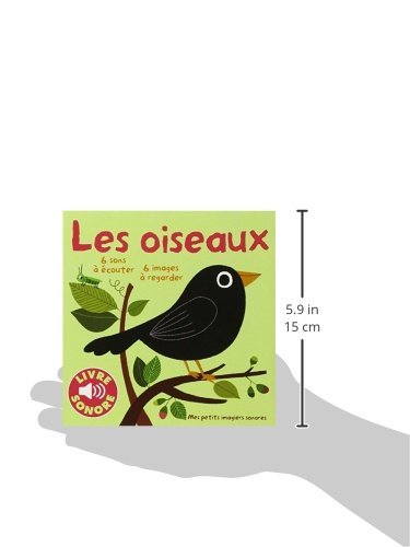 livre petits imagiers sonores les oiseaux FRA