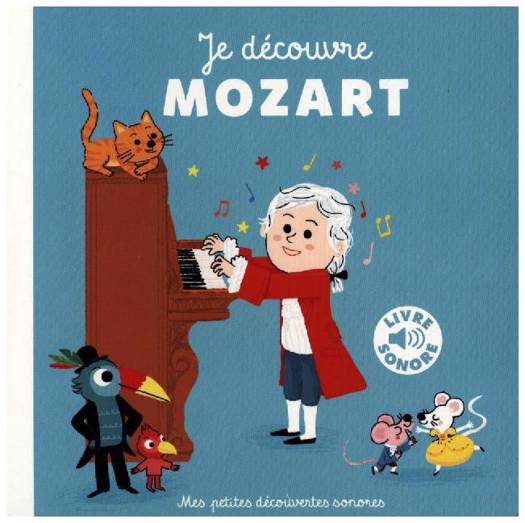 Livre sonore je découvre mozart FRA
