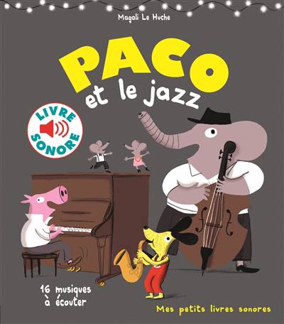 livre sonore paco et le jazz FRA