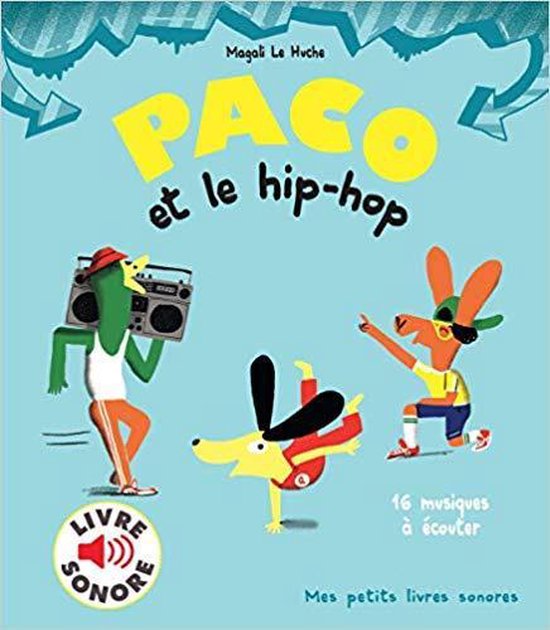 livre sonore paco et le hiphop FRA