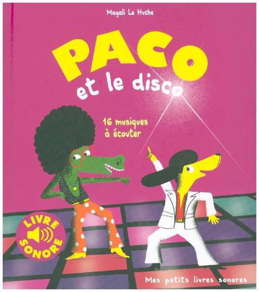 livre sonore paco et le disco FRA