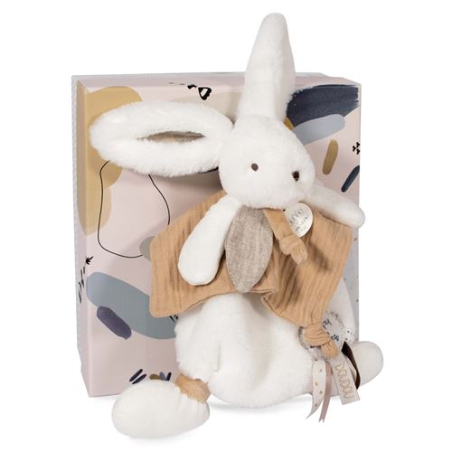 knuffel konijn - happy wild 25CM - doudou lapin