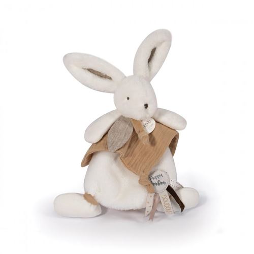 knuffel konijn - happy wild 25CM - doudou lapin