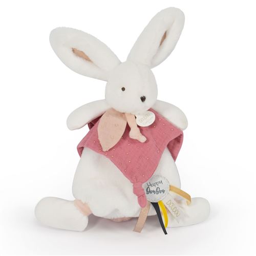 knuffel konijn - happy boho 22CM - doudou lapin