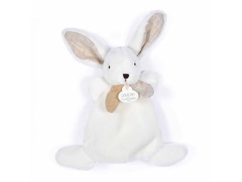 knuffel konijn - happy wild 17cm - doudou lapin