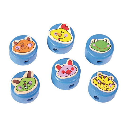 taille-crayon bois animal 3.5 cm - taille-crayon en bois animal 3.5 cm