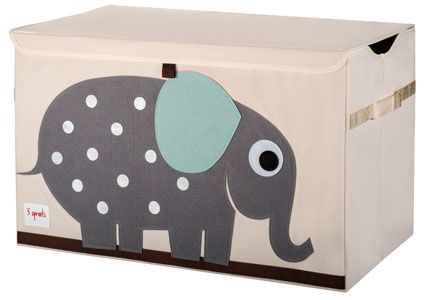 speelgoedkoffer olifant - coffre à jouets éléphant