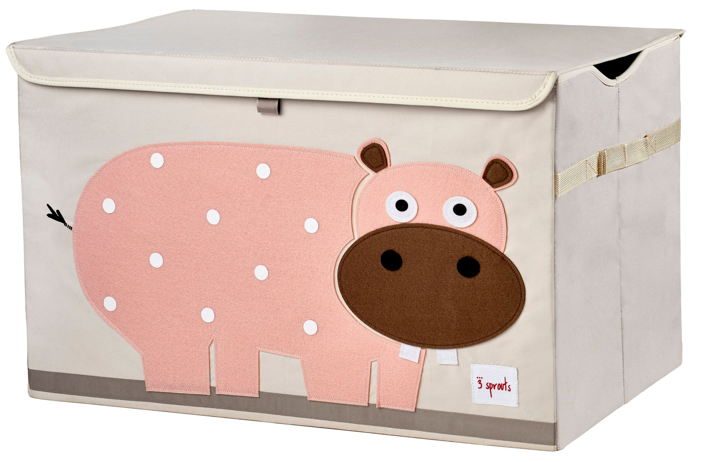 speelgoedkoffer nijlpaard - coffre à jouets hippo