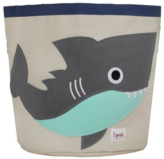 sac à jouets requin - sac de rangement requin
