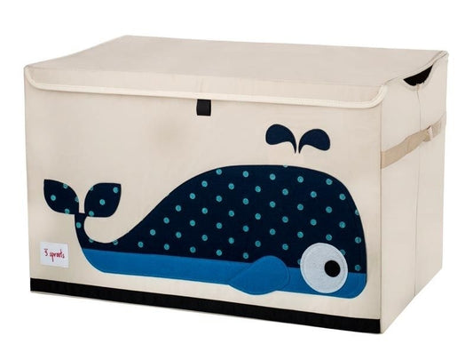 speelgoedkoffer walvis - coffre à jouets baleine