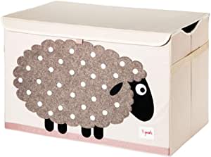 valise à jouets mouton - coffre à jouets mouton