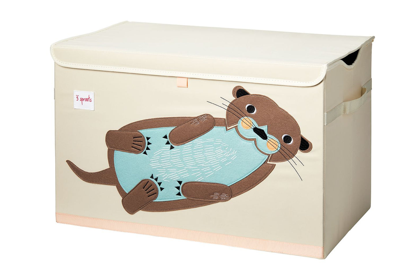 speelgoedkoffer otter - coffre à jouets loutre
