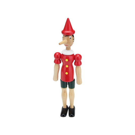 pinocchio en bois - 31cm - pinocchio en bois