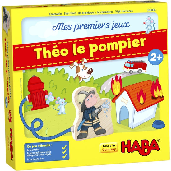 Theo le pompier, mes premiers jeux FRA