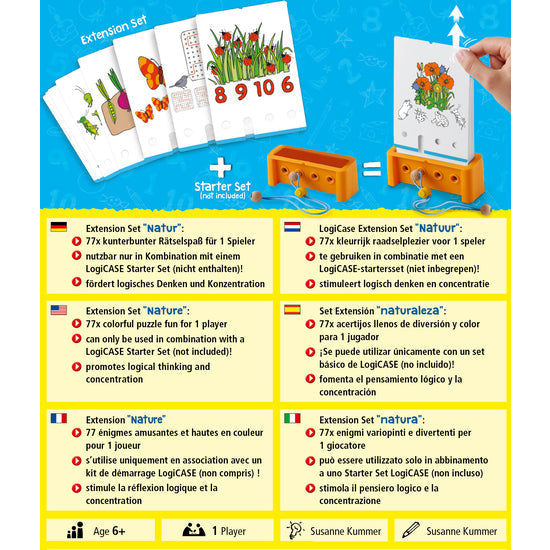 logicase uitbreidingsset natuur 6j- logicase set d'extention nature NED FRA DEU ENG