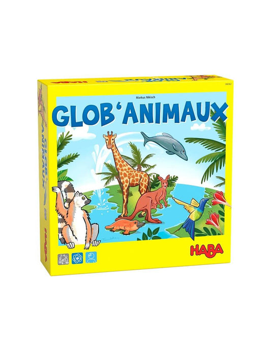 glob' animaux FRA - boîte abimé