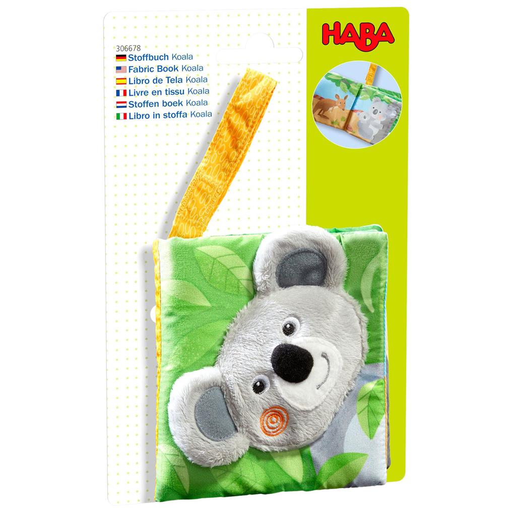 stoffen buggyboekje koala - livren en tissu pour poussette